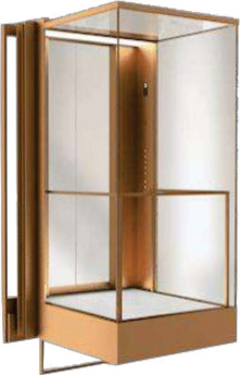 Home elevator glass lift